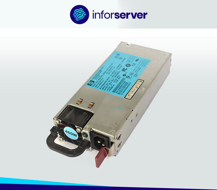 MANUTENÇÃO FONTE SERVIDOR HP PROLIANT DL380E 460W GOIANIA