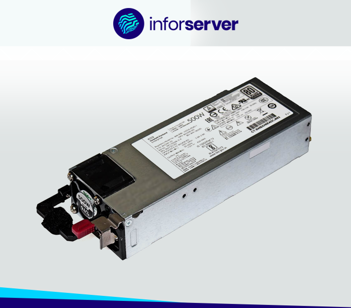 REPARO FONTE SERVIDOR HP PROLIANT GEN10 500W GOIANIA GOIAS