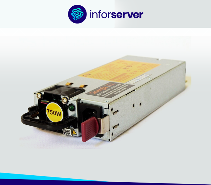 FONTE SERVIDOR HP PROLIANT DL385P GEN8 750W GOIANIA